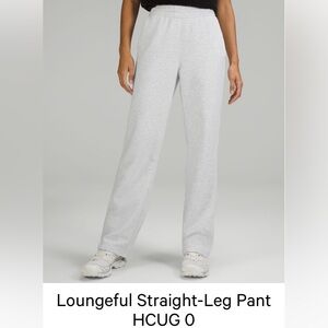 Lululemon Loungeful Straight-Leg Pant HCUG